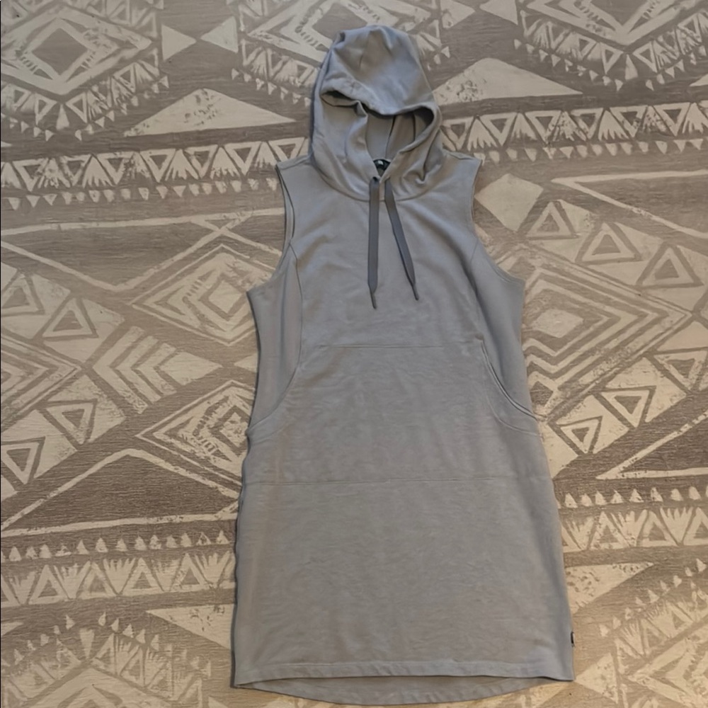 The North Face Light Gray Hoodie